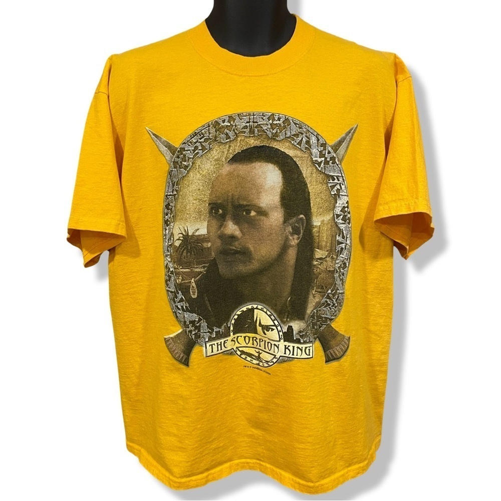 Vintage 2002 The Scorpion King Movie Promo T-Shirt